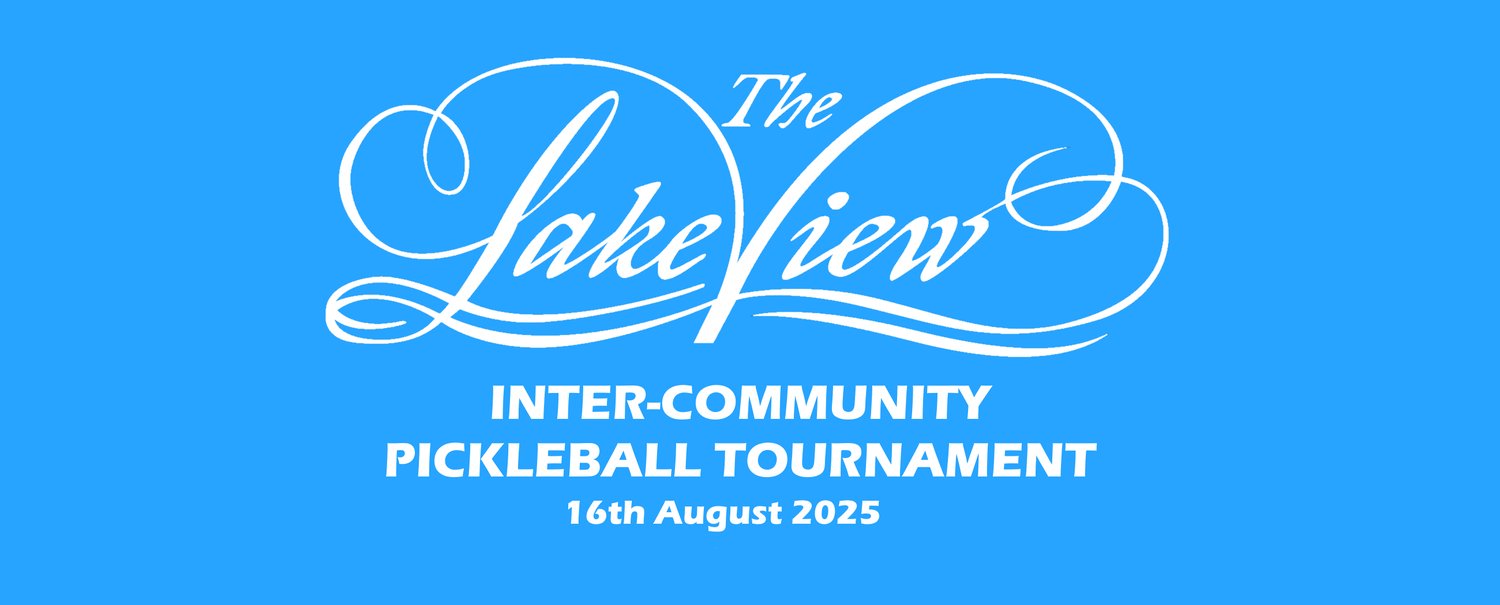 Lake View Inter-Community Pickleball Tournament
