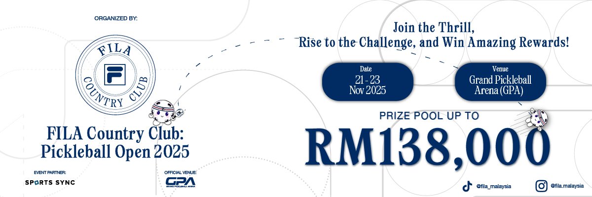FILA Country Club: FILA Pickleball Open 2025