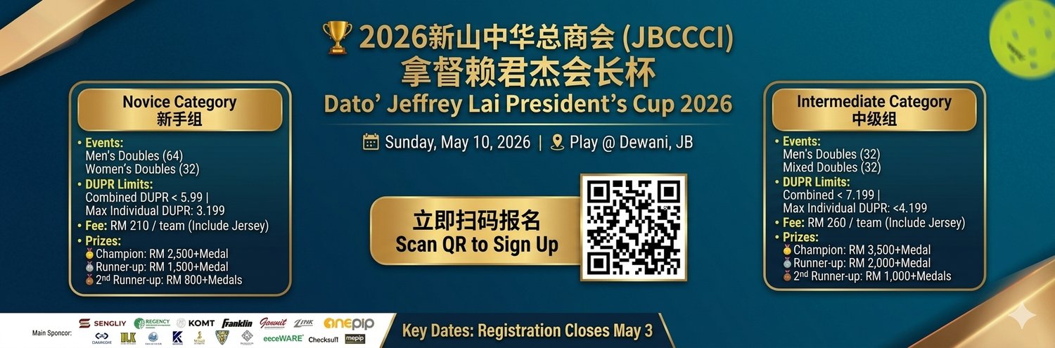 Dato’ Jeffrey Lai President’s Cup 2026