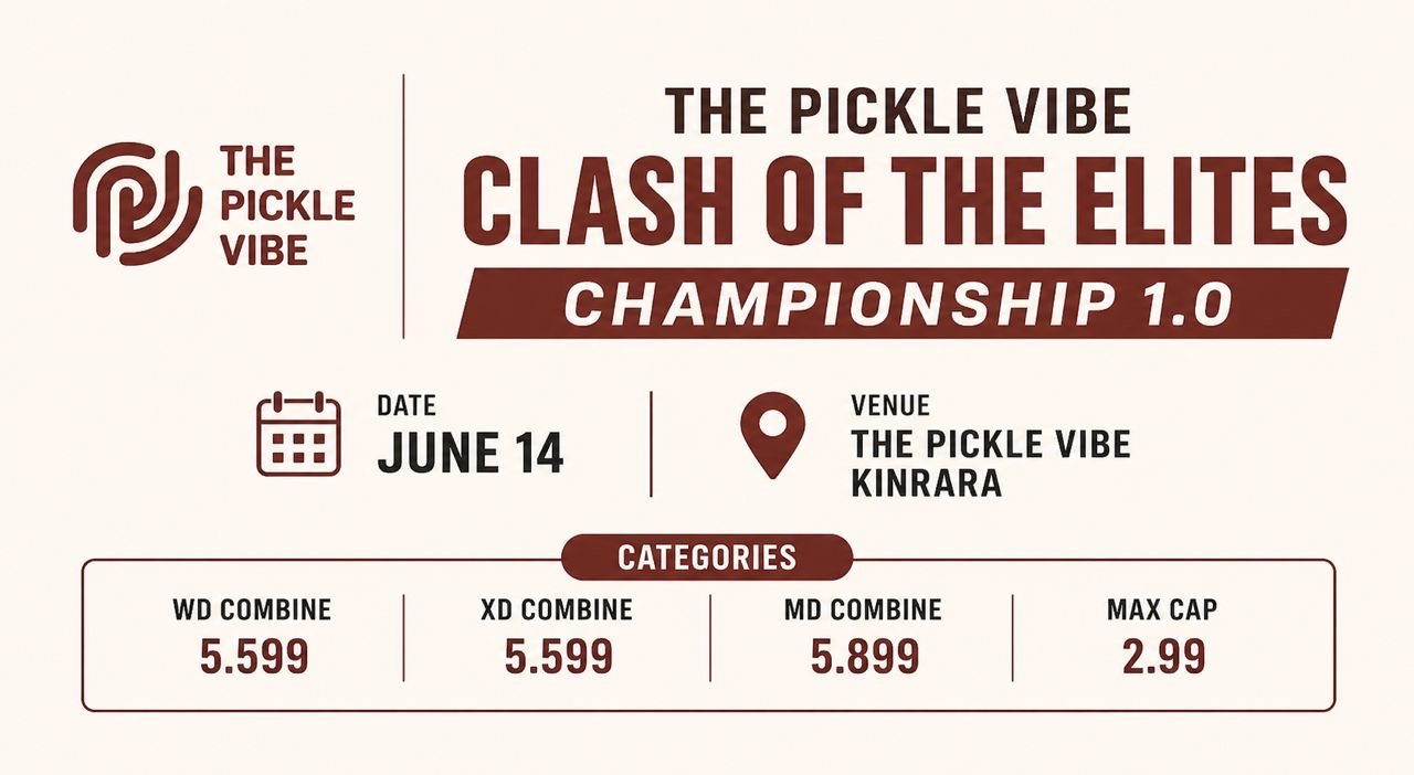 The Pickle Vibe Clash of the Elites Championship 1.0