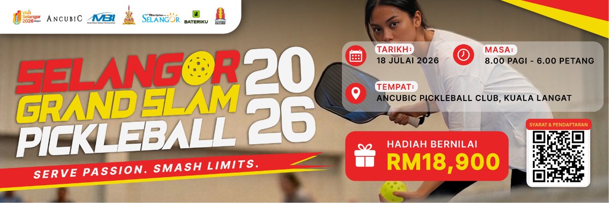 SELANGOR GRAND SLAM PICKLEBALL TOURNAMENT 2026