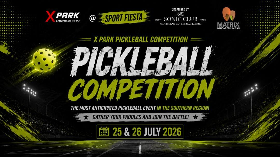 (X PARK PICKLEBALL COMPETITION @ SPORT FIESTA )