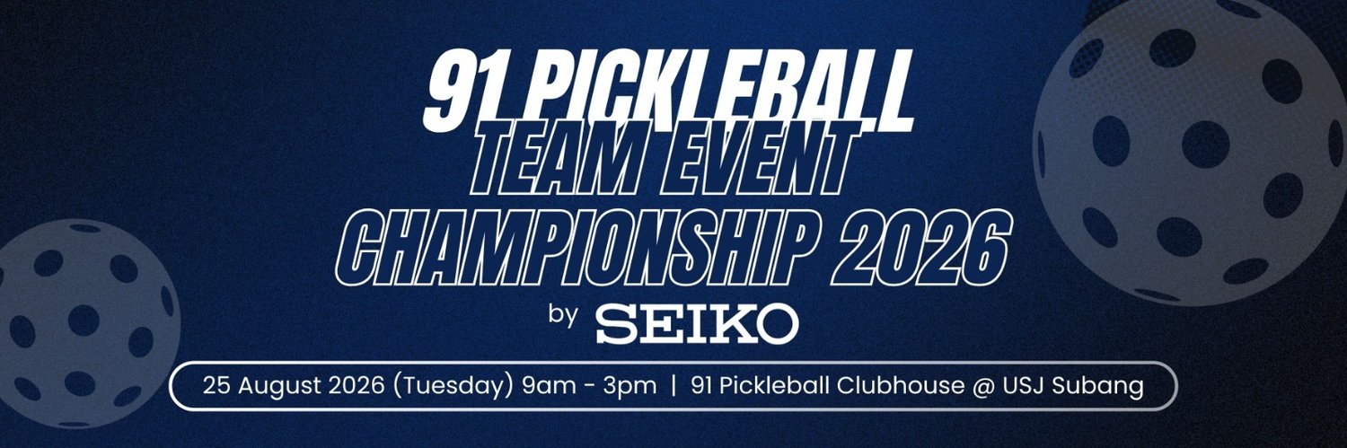 91 Pickleball Team Event Championship 2026 by SEIKO