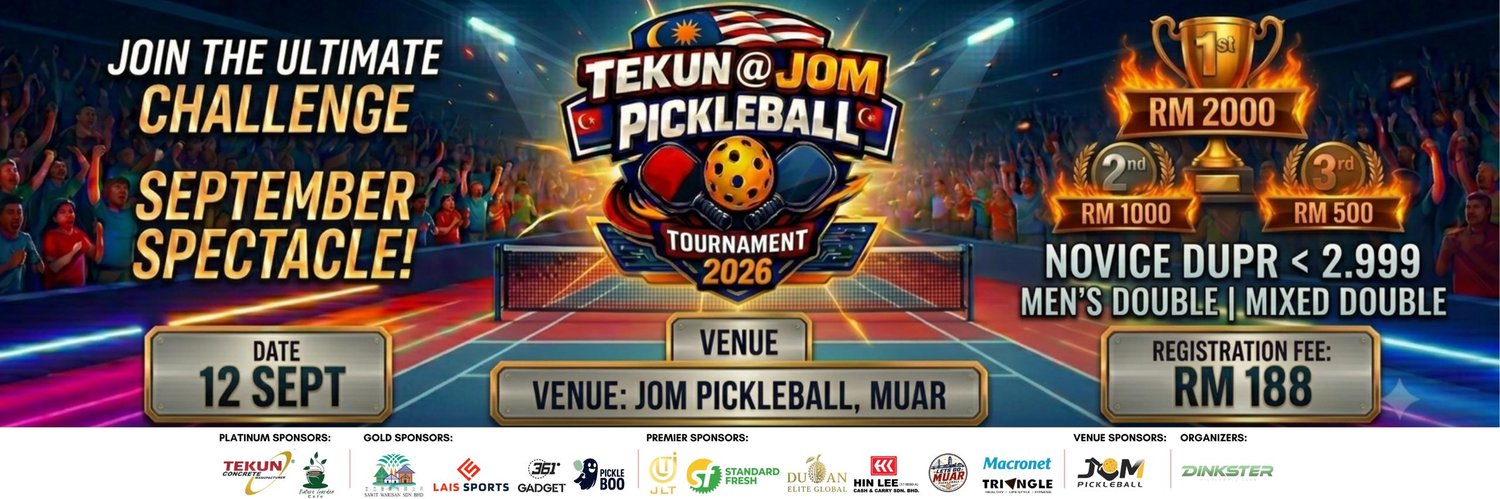 Tekun @ Jom Pickleball Tournament 2026