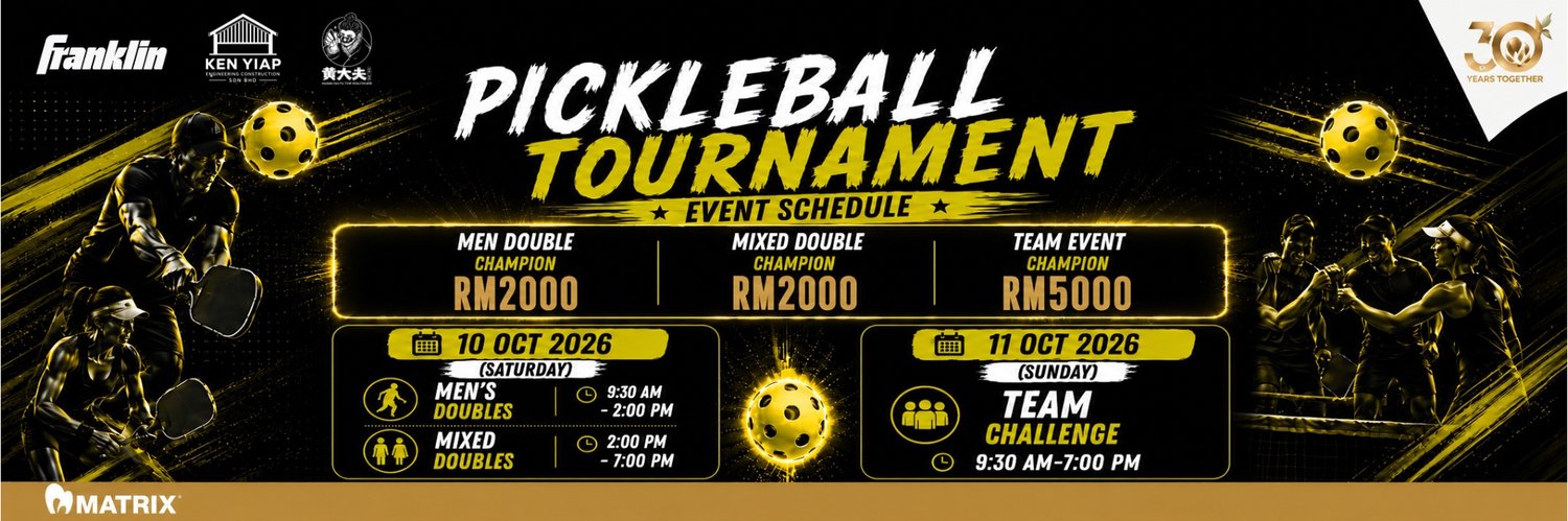 XPARK PICKLEBALL COMPETITION @ SPORT FIESTA 