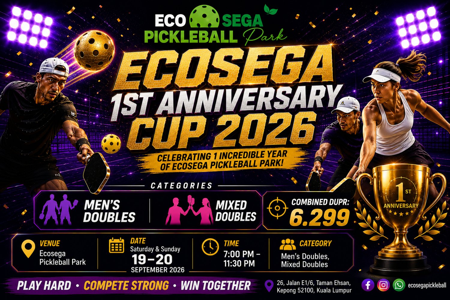 ECOSEGA 1ST ANNIVERSARY CUP 2026