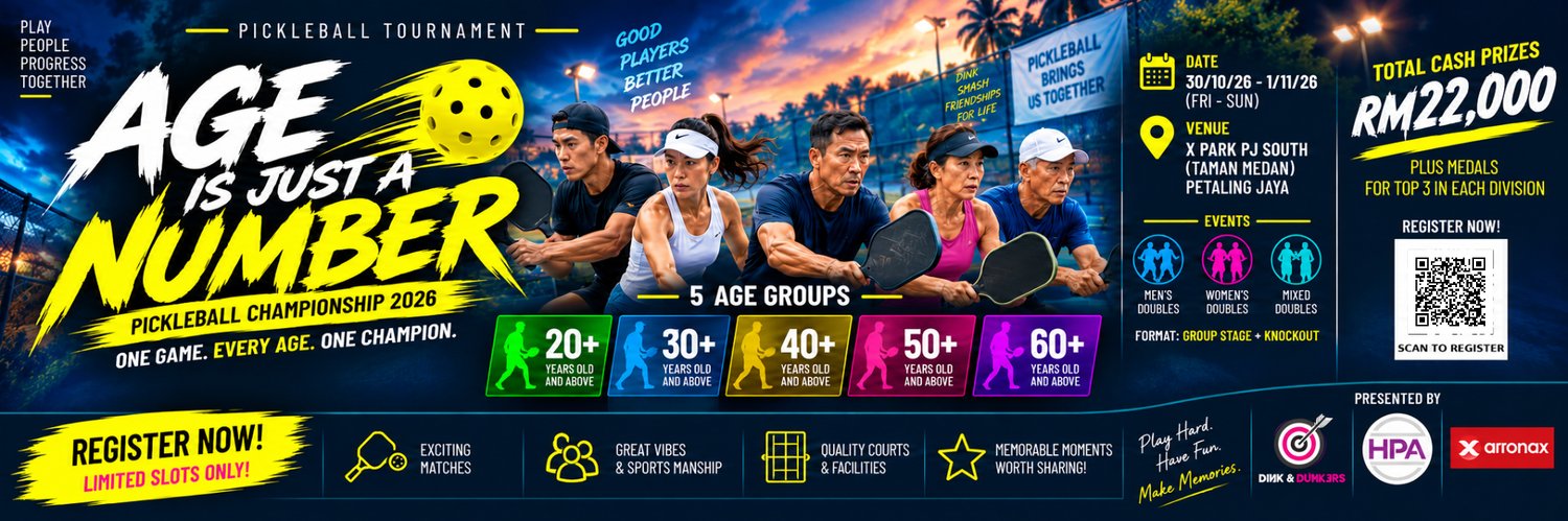 AGE IS JUST A NUMBER PICKLEBALL CHAMPIONSHIP 2026