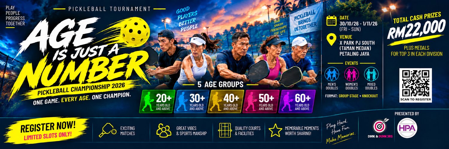 AGE IS JUST A NUMBER PICKLEBALL CHAMPIONSHIP 2026