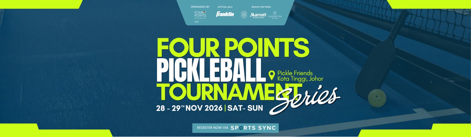 Four Points by Sheraton Desaru Pickleball Tournament Series 2026