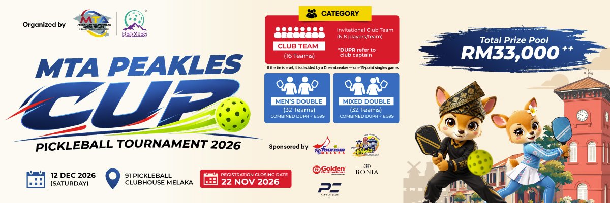 MTA Peakles Cup Pickleball Tournament 2026
