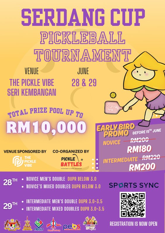 Serdang Cup Pickleball Tournament