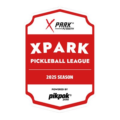 X Park Pickleball League 2025 logo
