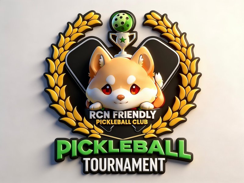 Luzz Pickleball Tour Tournament 2026 Powered By RCN Friendly Pickleball Club Malaysia 🇲🇾 logo