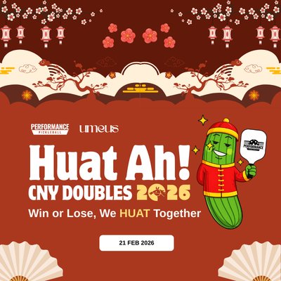 🧧 HUAT AH! Doubles 2026 🧨 by Performance Pickleball logo