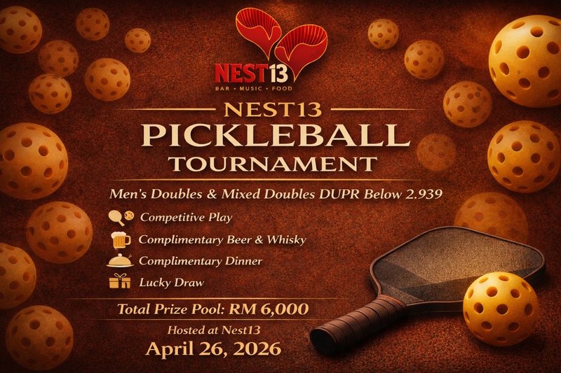 Nest 13 Pickleball Tournament 2026 logo
