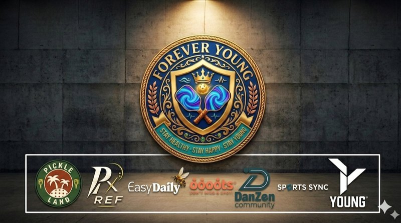 Forever Young 50+ Rookies Pickleball Tournament