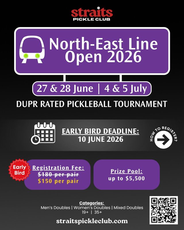 North-East Line Open 2026 by Straits Pickle Club