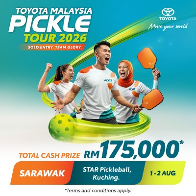 TOYOTA Malaysia Pickle Tour 2026 - Kuching, Sarawak