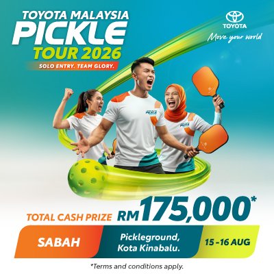 TOYOTA Malaysia Pickle Tour 2026 - Kota Kinabalu, Sabah logo