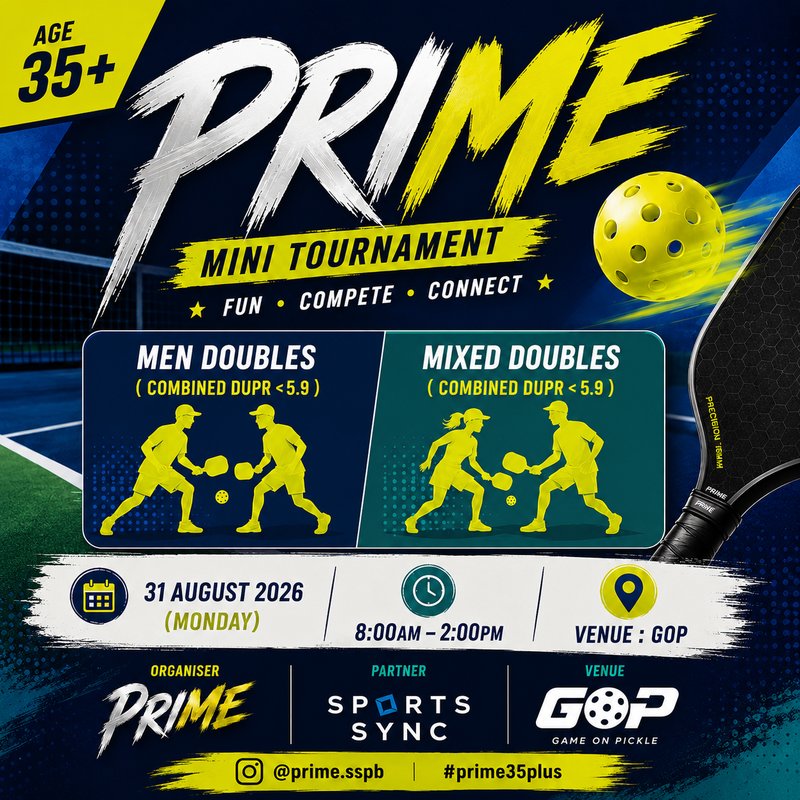 PRIME 35+ Mini Tournament 
