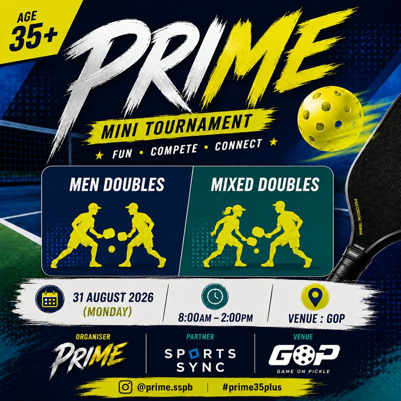 PRIME 35+ Mini Tournament  logo