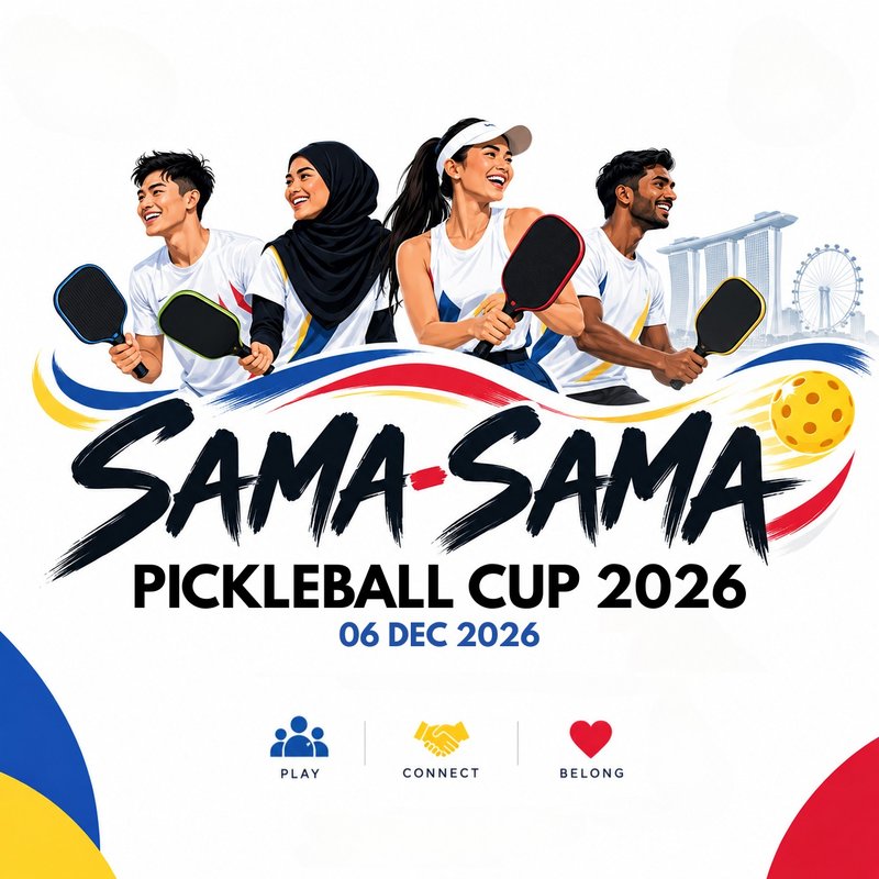 Sama-Sama Pickleball Cup 2026 logo